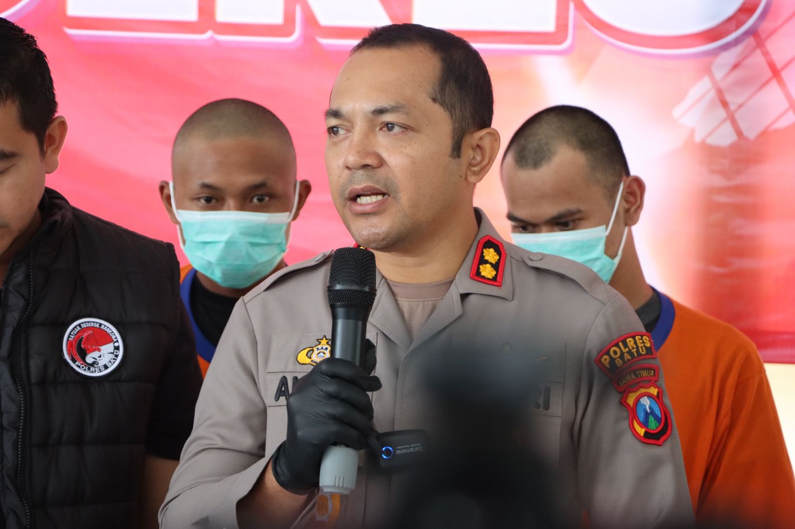 Curi Komponen PJU, Dua Warga Semarang Diringkus Sat Reskrim Polres Batu