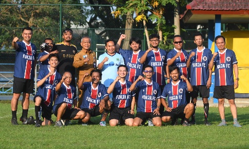 Wawali Ali Muthohirin Ajak Jurnalis Fun Football, Gaungkan Atmosfer Porprov Jatim 2025