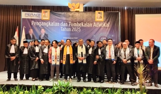 36 Advokat Baru Diangkat Jadi Keluarga Peradi RBA Kabupaten Malang