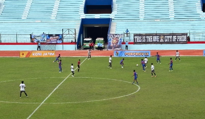 Jatuh Bangun Pemain Kota Malang Pertahankan Kemenangan Lawan Kabupaten Jember
