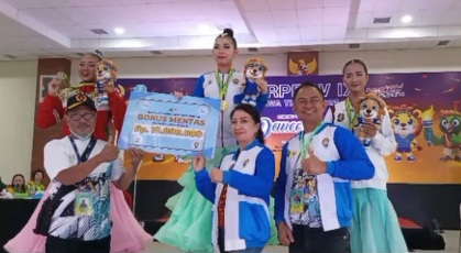 Dance Sport Borong Medali, Kota Malang Pepet Surabaya di Porprov Jatim 2025