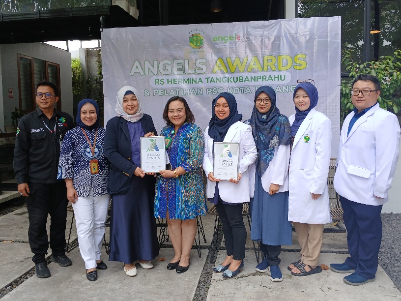 Kecepatan Tangani Pasien Stroke Tak Lebih dari 60 Menit, RS Hermina Raih Penghargaan Angels Award Platinum