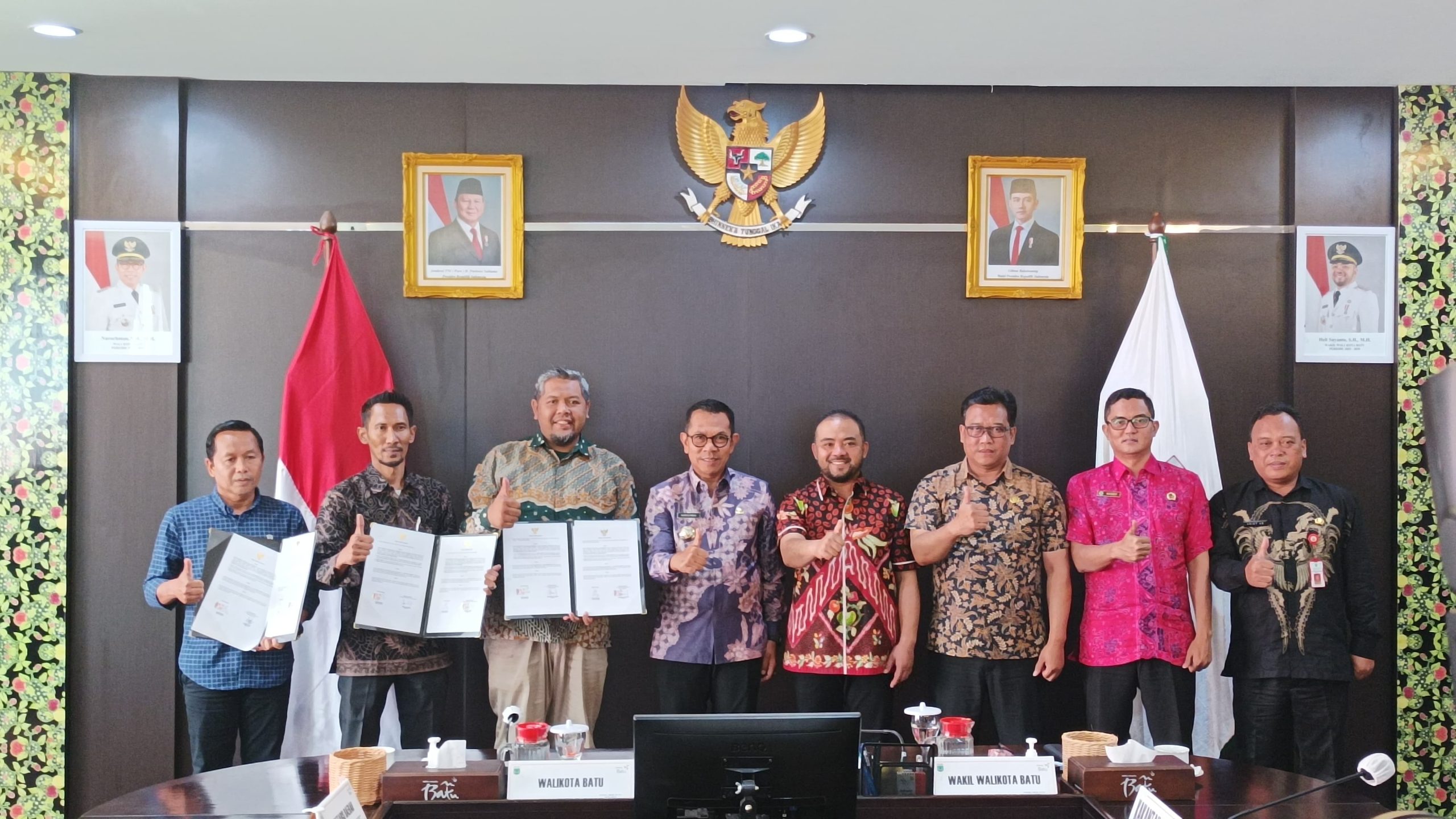 PSU Senilai Rp7 Miliar Diserahkan ke Pemkot Batu