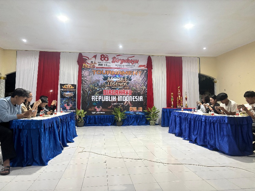 Turnamen Mobile Legend RW 13 Madyopuro Meriah, Jadi Ajang Gali Potensi Muda