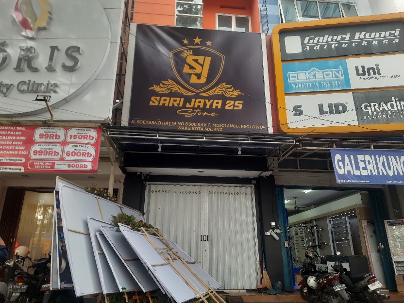Diduga Belum Berizin, Polisi Terjunkan Tim Lidik Legalitas Toko Sari Jaya 25 di Malang