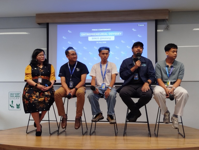 Lewat Entrepreneurial Odyssey, Binus Malang Serius Cetak Wirausaha Muda Tangguh