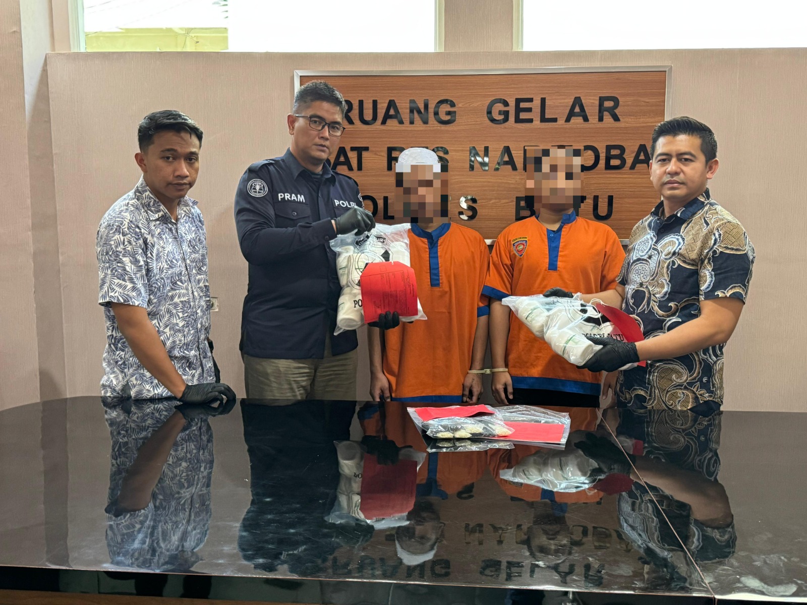 Sat Reskrim Polres Batu Ringkus 3 Pengedar Narkoba
