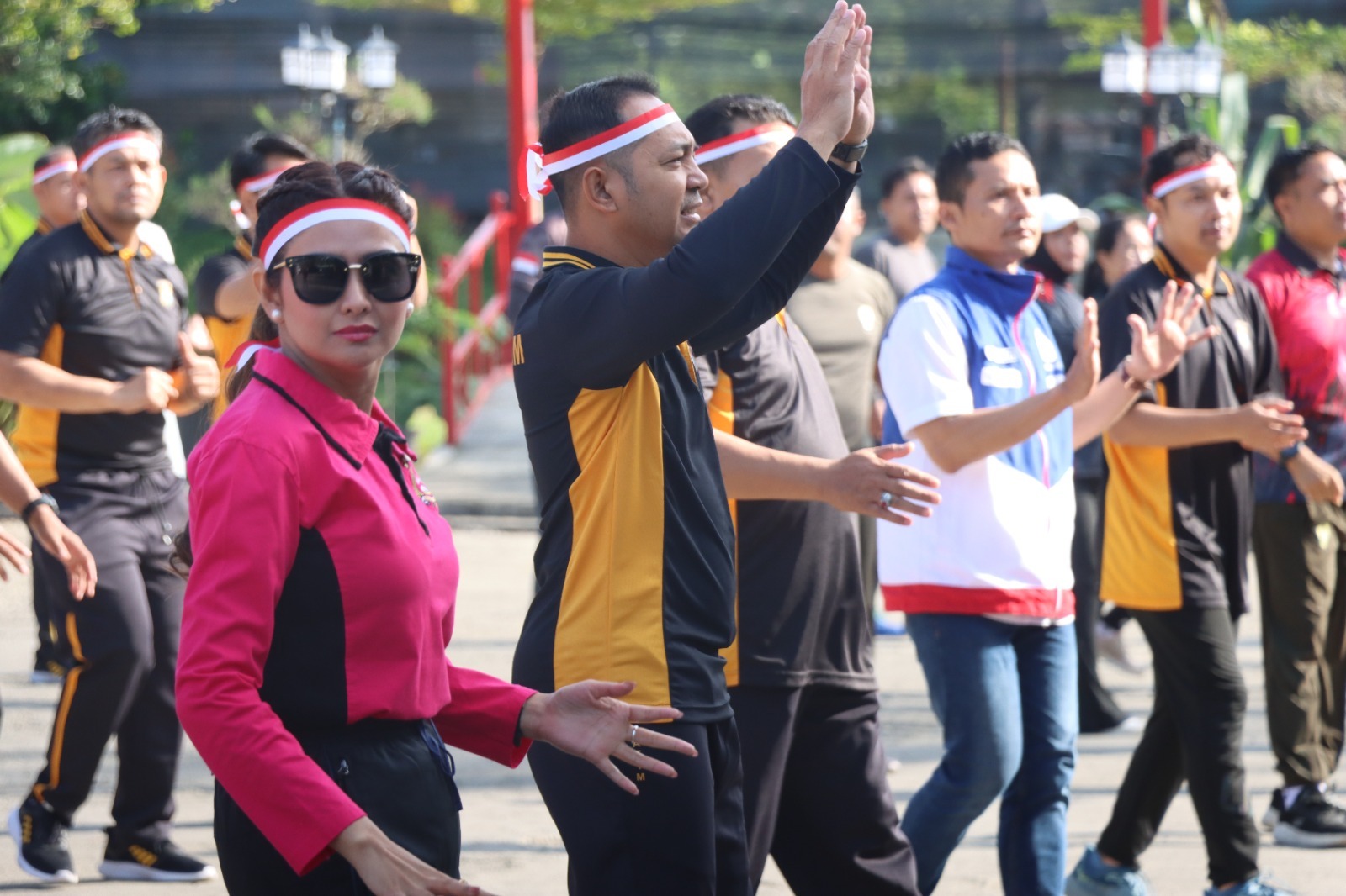 Olahraga Bersama Pererat Keakraban di Momen HUT RI