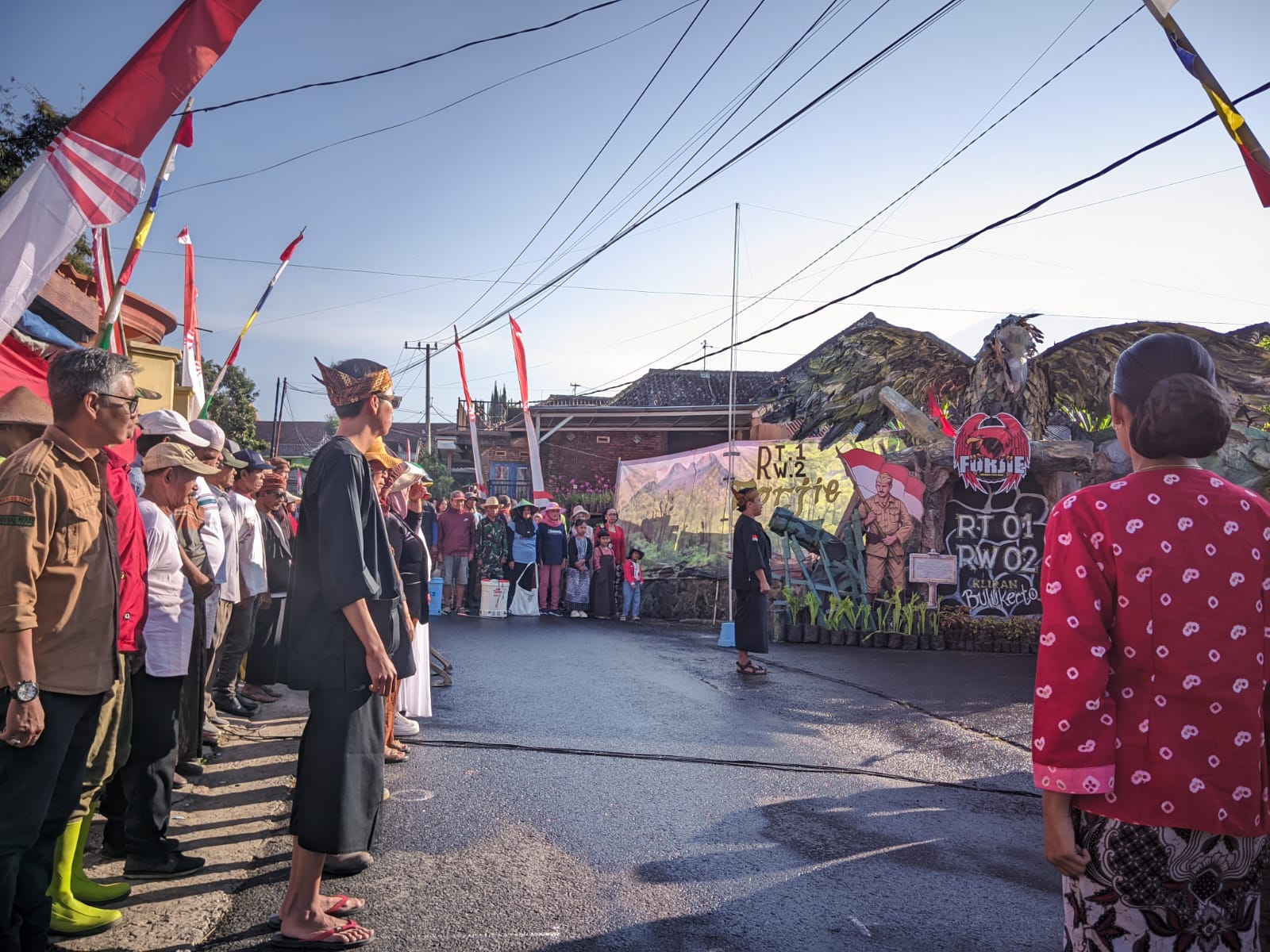 Semangat Nasionalisme Menjalar hingga Lorong Perkampungan