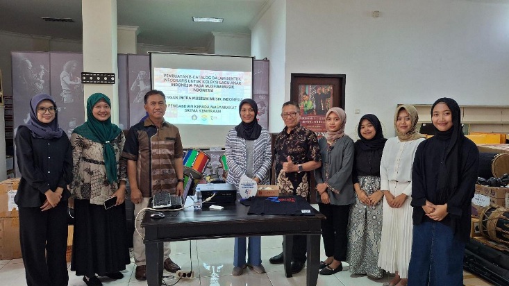Polinema Hadirkan Inovasi Infografis untuk Koleksi Lagu Anak di Museum Musik Indonesia