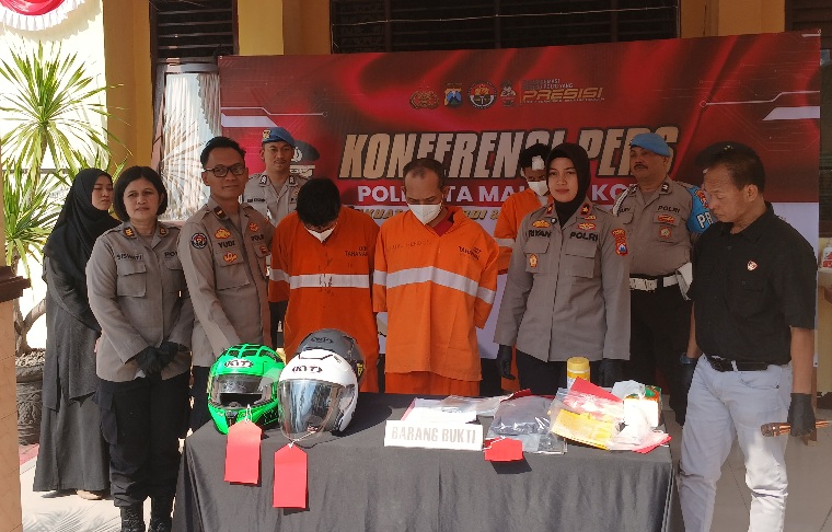 Polsek Sukun Ungkap Curanmor Modus Jadi Karyawan, Motor Juragan Digasak