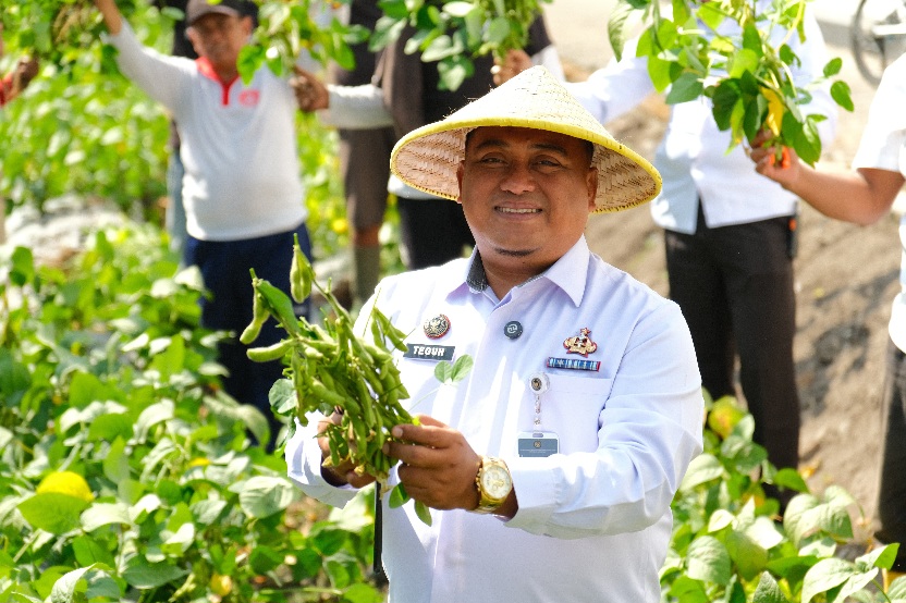 Panen Edamame di Lapas Malang, Bukti Nyata Pemberdayaan Warga Binaan