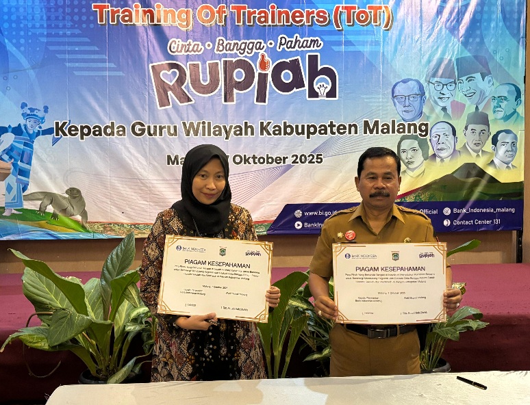 Bank Indonesia Edukasi Guru Kabupaten Malang Program Cinta, Bangga, dan Paham Rupiah