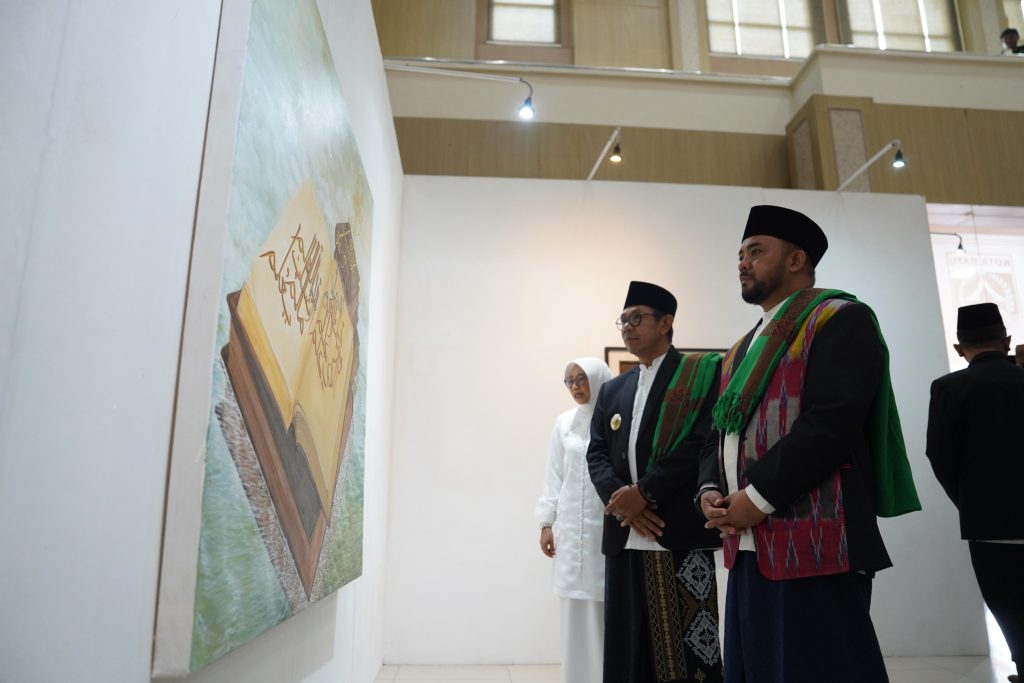 Pameran Kaligrafi Aksara Ilahi Suguhan Visual dan Spriritual