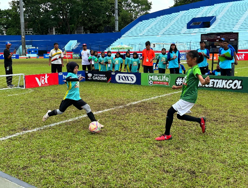 MilkLife Soccer Challenge 2025 Kickoff di Malang, Potensi Bibit Putri Makin Terlihat
