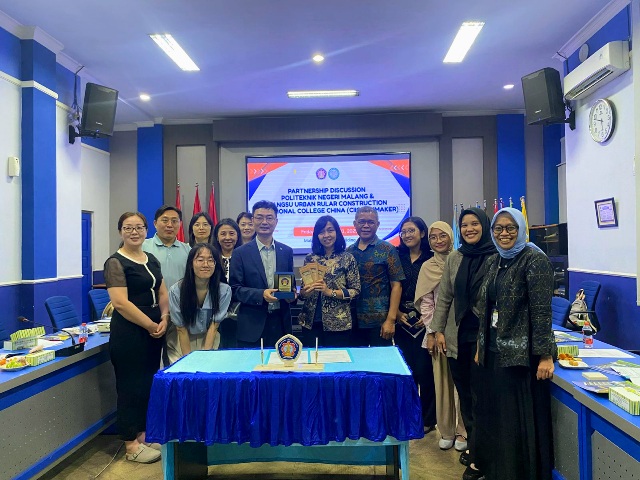 Polinema Resmi Gandeng JSCC Tiongkok, Siapkan Joint Diploma Teknik Sipil