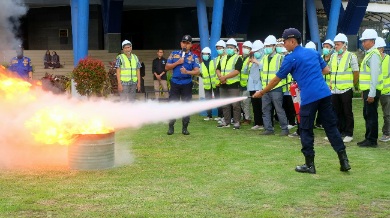 Pelatihan K3L di Polinema, Tegaskan Komitmen Wujudkan Kampus Aman dan Siaga