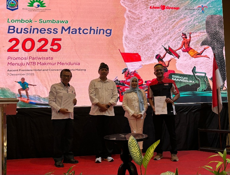 NTB Genjot Promosi Wisata di Malang, Sambut Pembukaan Rute Baru Penerbangan Lombok–Malang