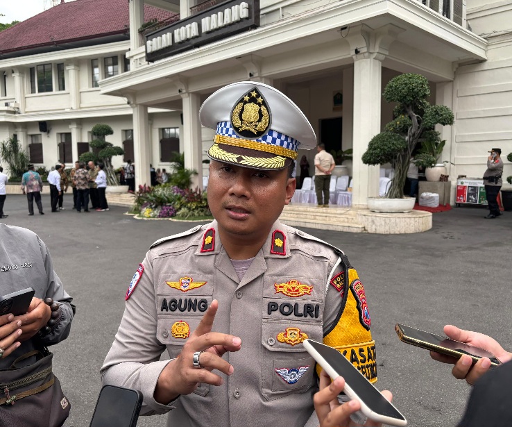 Operasi Lilin Semeru 2025 Dimulai, Polisi Siapkan Antisipasi Tangani Titik Rawan Macet di Kota Malang