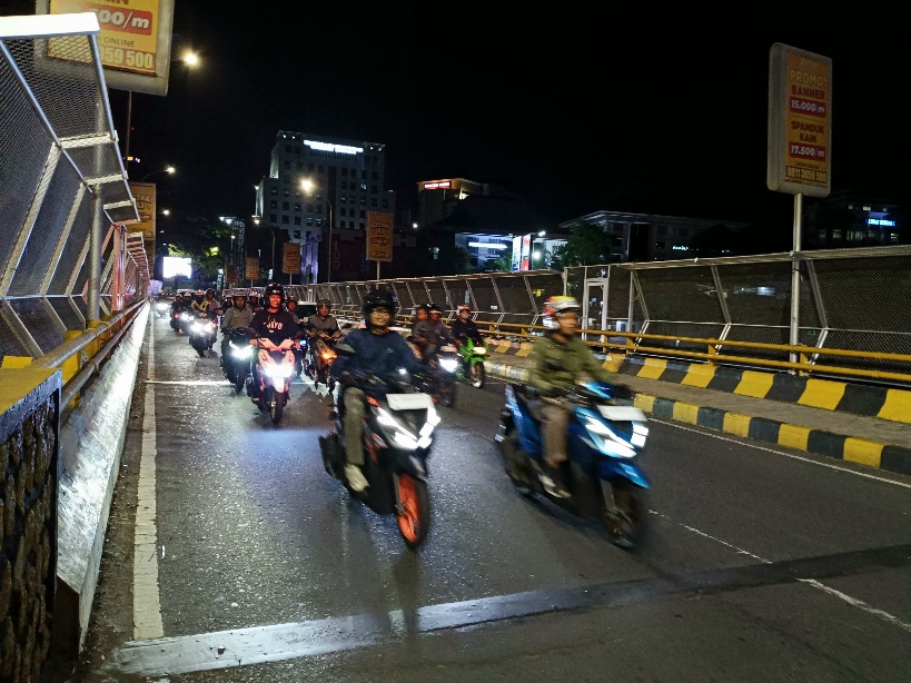 All New Honda Vario 125 Night Ride, Komunitas Honda Malang–Blitar Nikmati Riding Malam yang Aman dan Stylish