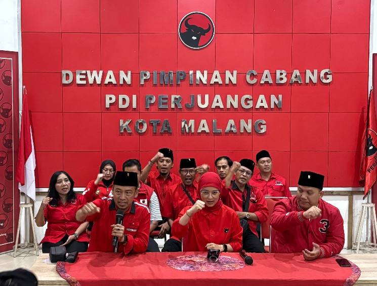 Lewat Kepengurusan Baru, PDIP Kota Malang Susun Strategi Menyongsong Pemilu 2029