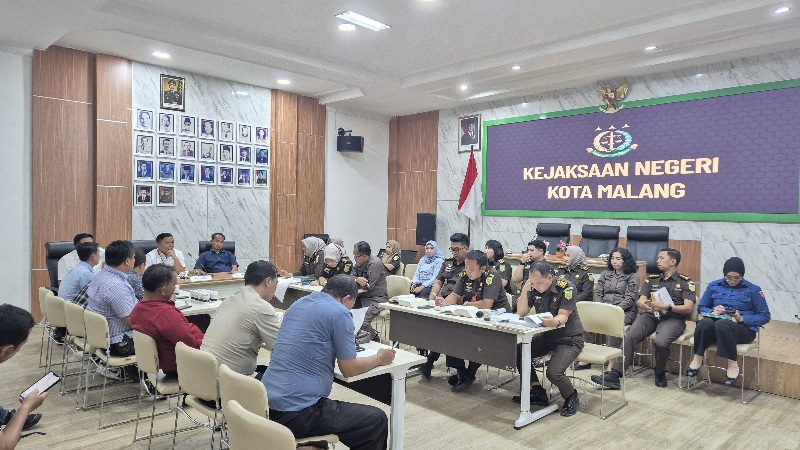 Kejari Kota Malang–Polresta Gelar Rakor Teknis Bahas Implementasi KUHP Baru