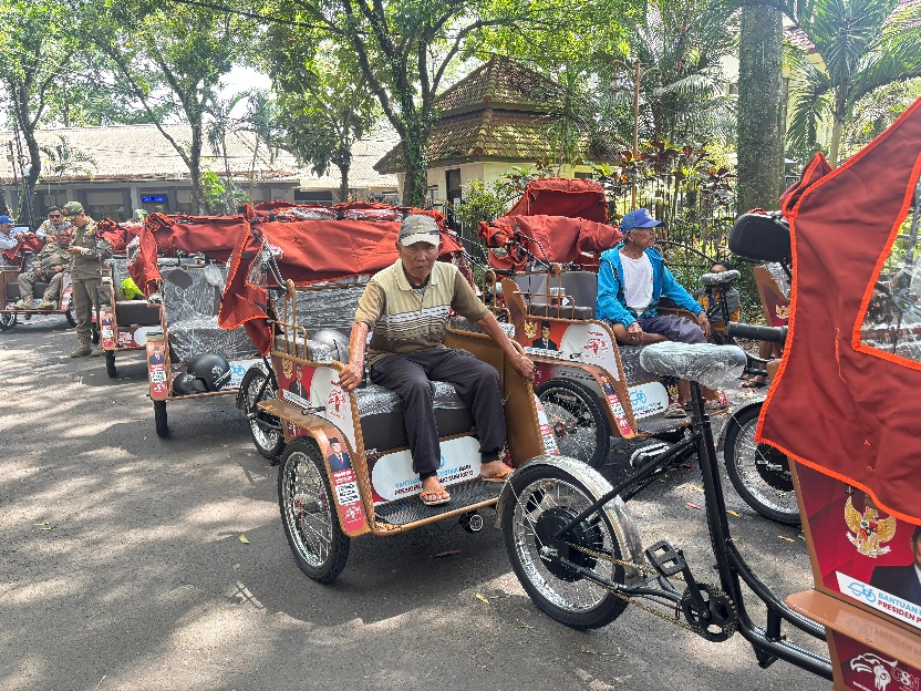 Pemkot Malang Fokus Pemanfaatan Becak Listrik untuk Pariwisata