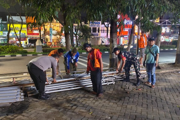 Polresta Malang Kota Bongkar Praktik Sewa Ilegal Tenant Takjil di Suhat