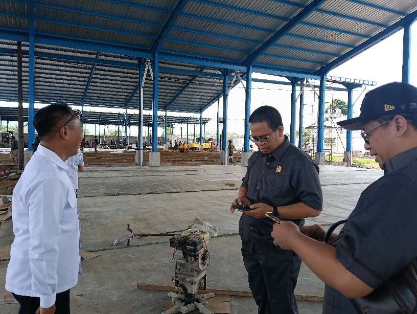 Komisi B DPRD Kota Malang Sidak Tempat Relokasi Pedagang Pasar Gadang