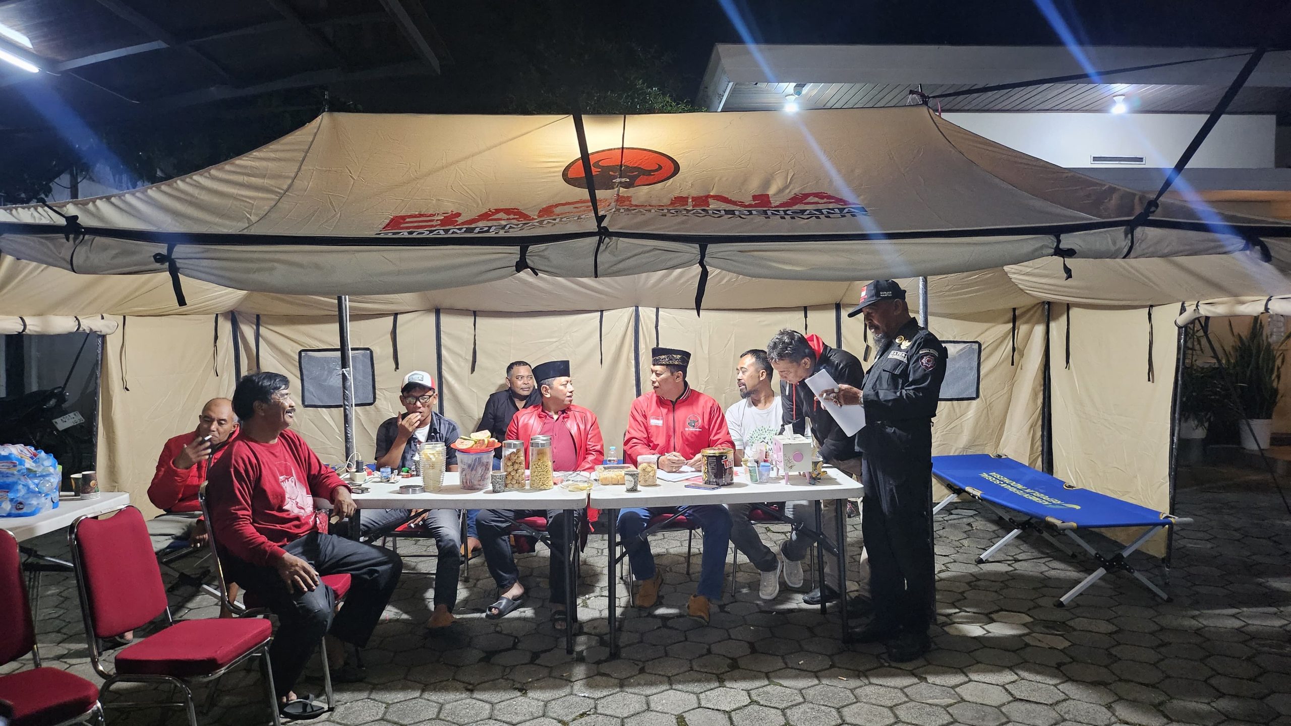 Posko Mudik Gotong Royong, DPC PDIP Batu Tumbuhkan Kepedulian Jamin Keselamatan Pemudik