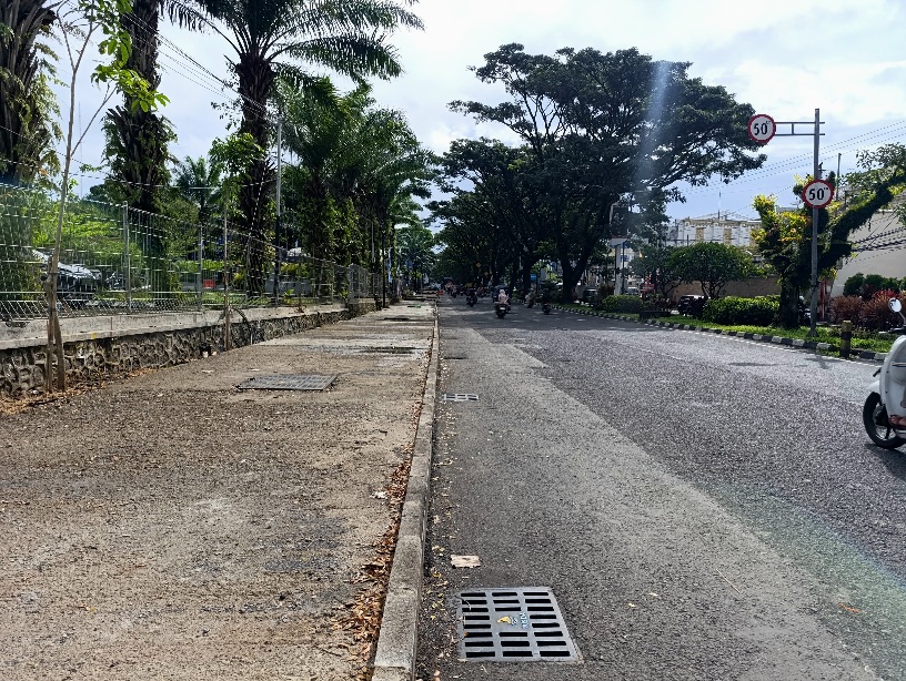 Trotoar Suhat Dibangun Juni 2026, Pemkot Usulkan Material Andesit