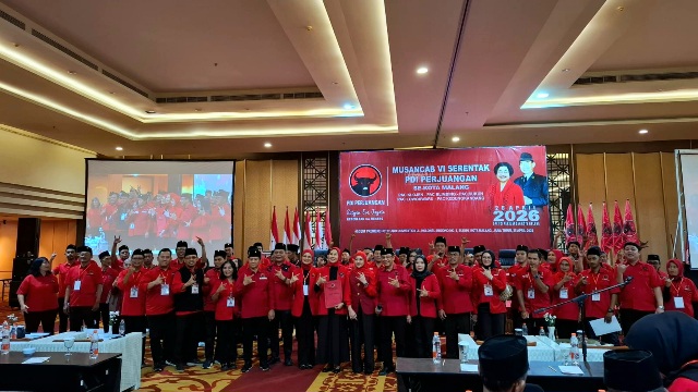 Musancab VI PDI Perjuangan Kota Malang, Libatkan Generasi Muda di Tingkat PAC