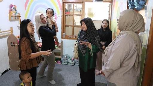 Polresta Malang Kota mendatangi daycare