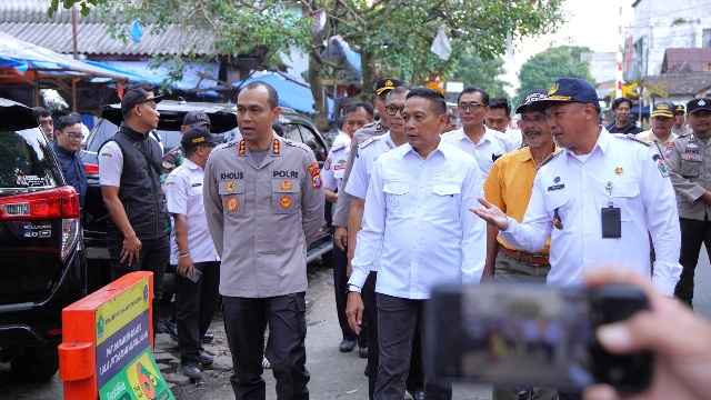 Forkopimda kota Malang cek pasar kebalen